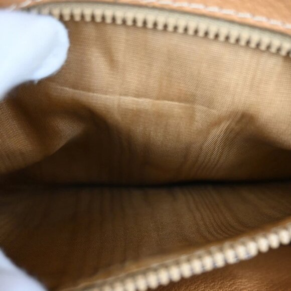 CELINE Macadam Pattern 2Way Crossbody Shoulder Bag PVC Leather Brown 318-082525 - Picture 13 of 16